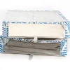 Periea Set of 2 Large Slim Storage Boxes with Gliders