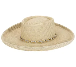 Alternative view of San Diego Hat Co. Ultrabraid Turned Brim Gambler Hat UPF 50