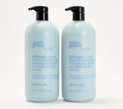 philosophy 32oz supersize summer fine fragrance shower gel duo - sea of love