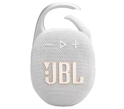 JBL Clip 5 Portable Wireless Bluetooth Speaker - White