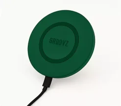 Groovz 15W Wireless Charging Pad - Green