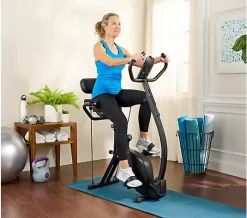 FITNATION EZ Step Upright & Recumbent Bike w/ 16 Levels