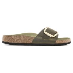 Birkenstock Madrid Big Buckle - Olive Green, 46