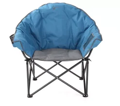 Arrowhead by Compass Home Cozy Club Chair - Blue