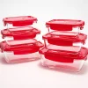 LocknLock 6-Piece Glass Rectangles w/ Vented Lids