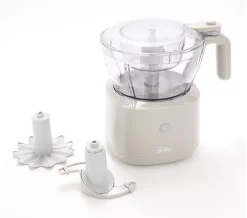 Carla Hall 2-in-1 4.2-Cup Cordless Chopper - Mushroom