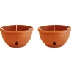 EEZY-GRO Set of 2 12" Self- Watering Hanging Baskets