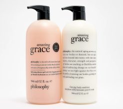 philosophy super-size fragrance 3-in-1 gel & body lotion set - amazing grace