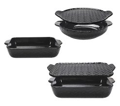 Temp-tations Carved Willow 5-Piece Essential Bakeware Set
