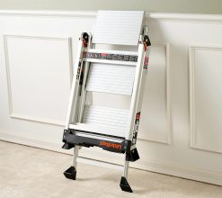 Alternative view of Little Giant Jumbo Step 3-Step Aluminum Step Ladder