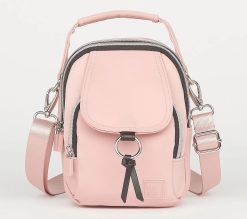 IHKWIP The Stellar North/South Crossbody with Top Handle - Ballet Pink