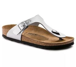 Birkenstock Recovery Thong Sandal - Gizeh - Silver, 41