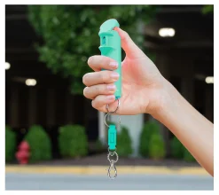 Alternative view of Sabre Set of 3 Pepper Gels w/Quick Release Keychain