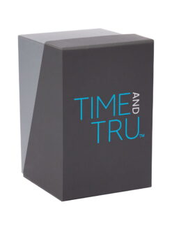Alternative view of Time & Tru Women's Wristwatch: Rose Gold Case, Blue Bezel, Easy Read Dial, Silicone Strap (FMDOTT073)