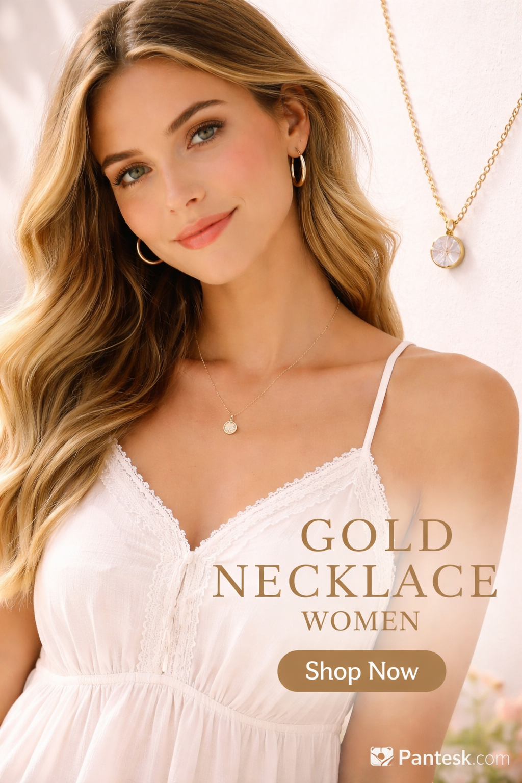 Gold Necklace Women